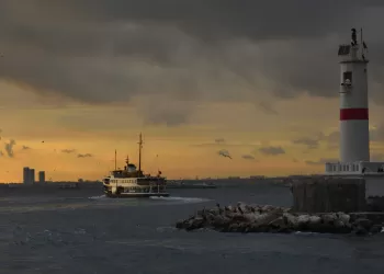 ''Marmara Denizi - İstanbul Boğazı Girişi'' Aralık Ayı Trafiğinden Görüntüler