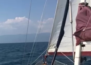 Balıkesir - Burhaniye Açıklarında Yelken Seyri