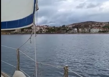 İzmir / Foça Açıklarında Yelken Seyri