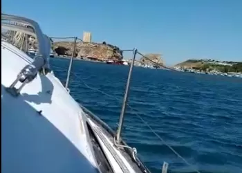 ''Cassis'' Yelkenlisi ile Şile Açıklarında Motor Seyri
