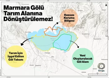 Marmara Gölü Tarım Alanına Dönüştürülüyor!