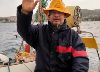 Foça açıklarında yelken seyri