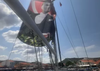 Foça Yat Limanında 19 Mayıs Kutlamaları