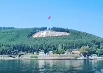 Çanakkale Boğazı'ndan Kuzeye Makine Seyri