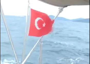 Hava çok sert, yelken açmadık