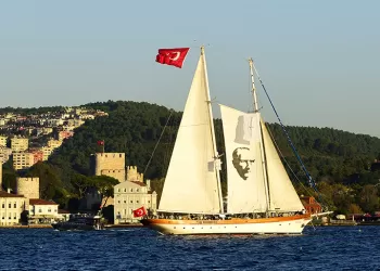''The Bodrum Cup''a Özel İstanbul Boğaz'ında Yelken Korteji