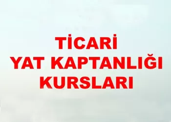 Ticari Yat Kaptanlığı Kursu