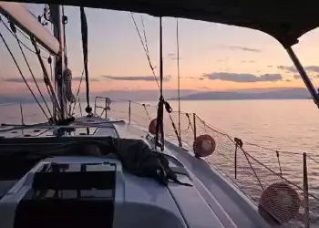 Ocak Ayında Gökova Körfezi'nde Seyir