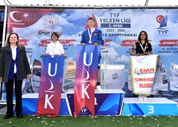 Sarp Şarlı Rüzgar Sörfünde Türkiye Şampiyonu Oldu