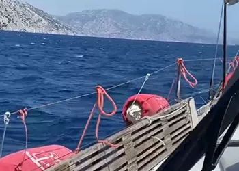 30 Knot Havada Bodrum'dan Marmaris'e