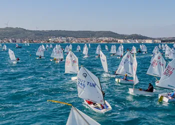 2. Ayak Optimist Genel Yarışları Türkiye Şampiyonası’nın İlk Günü