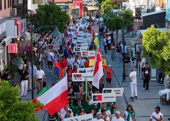 2025 Optimist Avrupa Şampiyonası Açılış Töreni Çeşme’de Gerçekleştirildi