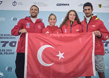 470 Dünya Şampiyonası Polonya'da Tamamlandı