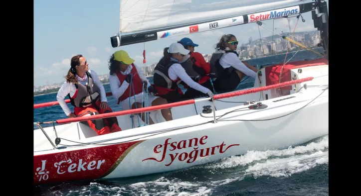13. TAYK–Eker Olympos Regatta’da J70 Fırtınası Yaşandı